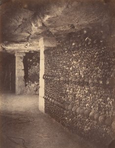 Katakombit, Pariisi, huhtikuu 1862. tekijältä Nadar