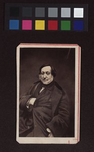 Gioachino Antonio Rossini (1792-1868), säveltäjä tekijältä Nadar