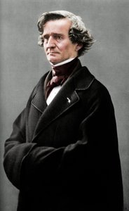 Hector Berlioz 1803-1869, ranskalainen romanttinen säveltäjä. tekijältä Nadar