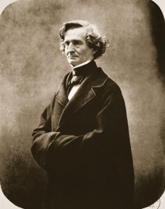 Hector Berlioz, 1863 (valokuvakaiverrus) tekijältä Nadar