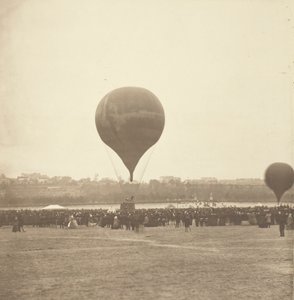 Le Geant, Champ de Mars, 18. lokakuuta 1863, todennäköisesti painettu 188089. tekijältä Nadar