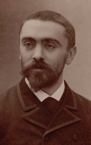 Säveltäjä Georges Hüen muotokuva 1858-1948, 1900-luku. tekijältä Nadar