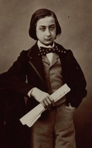 Viulisti ja säveltäjä Henri Kettenin muotokuva 1848-1883. tekijältä Nadar