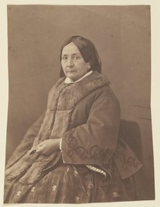 Eugénie Niboyet tekijältä Nadar [Gaspard Félix Tournachon]