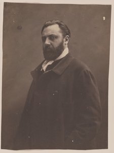 P[ierre] Petroz, tohtori Petrozin poika, taidekriitikko. tekijältä Nadar [Gaspard Félix Tournachon]