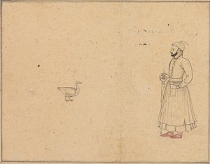 Raja Balwant Dev Singh ja joutsen, n. 1750-55