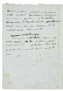 Kirje Josephine de Beauharnaisille