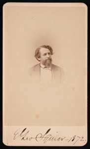 Ephraim George Squierin muotokuva 1821-1888, 1872. tekijältä Napoleon Sarony