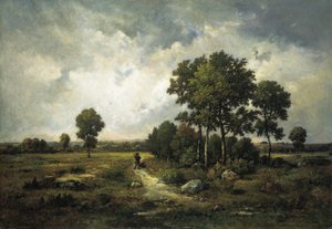 Metsästäjä, 1871 tekijältä Narcisse Virgile Diaz de la Peña