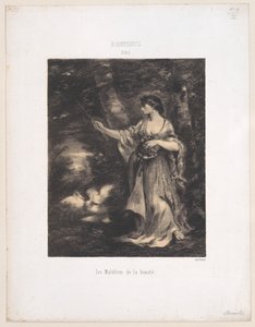 Kauneuden kiroukset, 1830-76, 1830-76. tekijältä Narcisse Virgile Diaz de la Peña