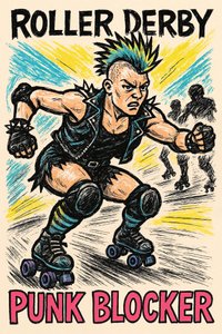 Roller Derby Punk Blocker tekijältä Natalie Bruns