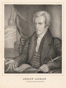 Andrew Jackson tekijältä Nathaniel Currier