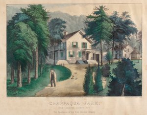 Chappaqua Farm, Westchesterin piirikunta, New York tekijältä Nathaniel Currier