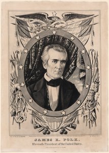 James K. Polk tekijältä Nathaniel Currier