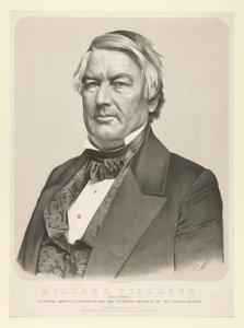 Millard Fillmore, kolmastoista presidentti tekijältä Nathaniel Currier