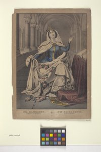 St. Elizabeth (muste, kynä) tekijältä Nathaniel Currier