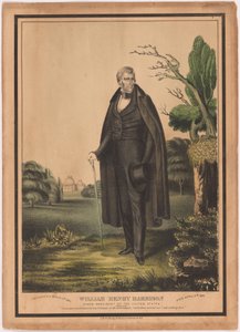 William Henry Harrison tekijältä Nathaniel Currier