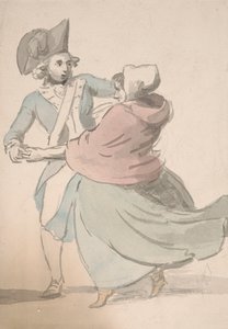 Pariskunta Tanssii