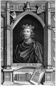 Henrik III, Englannin kuningas.