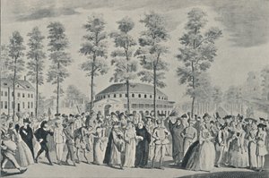 Juhlapäiväjuhla Ranelagh Gardensissa, 26. huhtikuuta 1749, 1920