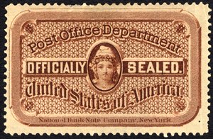 Postitoimiston sinetti, c. 1879.
