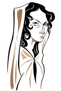 Anne Bronte, 2019 (digitaalinen) tekijältä Neale Osborne