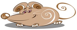 Curly Brown Mouse - sarjakuva tekijältä Neale Osborne