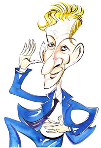 Danny Kaye - värikarikatyyri tekijältä Neale Osborne