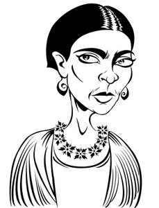 Frida Kahlo (digitaalinen) tekijältä Neale Osborne