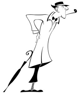 Jacques Tati (digitaalinen) tekijältä Neale Osborne