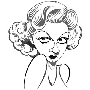 Jean Harlow, 2018 (digitaalinen) tekijältä Neale Osborne