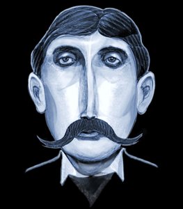 Marcel Proust, 2021 (digitaalinen) tekijältä Neale Osborne