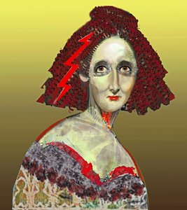 Mary Wollstonecraft Shelley, 2023 (digitaalinen) tekijältä Neale Osborne