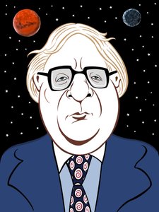 Ray Bradbury, 2019 (digitaalinen) tekijältä Neale Osborne