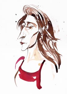 Véronique Gens, 2025 (muste) tekijältä Neale Osborne