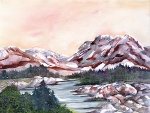 Rocky Hills ja vesi. tekijältä Neela Pushparaj