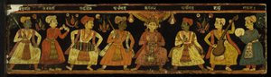Kirjan kansi teatteritekstin käsikirjoituksesta (wc puulla) tekijältä Nepalese School