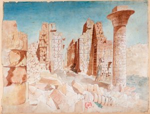 "Karnak", Egypti, 1800-luku tekijältä Nestor l