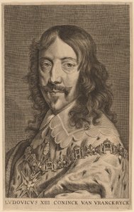 Ludvig XIII tekijältä Netherlandish 17th or 18th Century