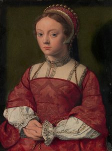 Nuoren naisen muotokuva. tekijältä Netherlandish Painter