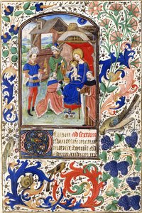 Maagien palvonta, n. 1450 tekijältä Netherlandish School