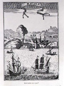 Havanna, Gages Voyagesista, Amsterdam, 1720 tekijältä Netherlandish School