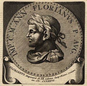 Rooman keisari Florianuksen muotokuva. tekijältä Netherlandish School