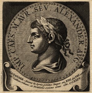 Rooman keisari Severus Alexanderin muotokuva. tekijältä Netherlandish School