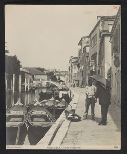 Gondolit Canale di Ognissantilla Venetsiassa Venetsia - Canale d