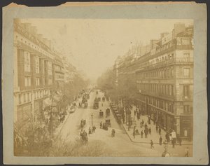 Pariisi, Boulevard Montmartre näkökulma