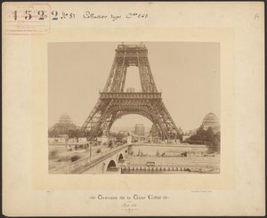 Eiffel-tornin rakennustyöt