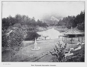New Plymouth, Uusi-Seelanti: New Plymouth Recreation Grounds (m/w kuva) tekijältä New Zealand Photographer