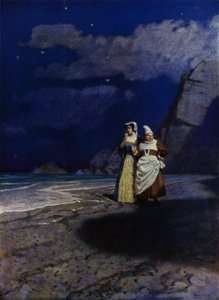 Kuvitus Westward Holle! Charles Kingsley (väri litho)