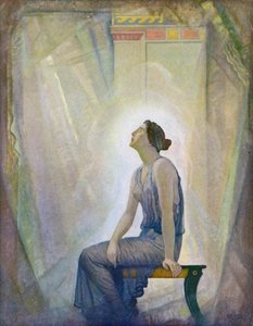 Odyssey: Surullinen Penelope (väri litho)
